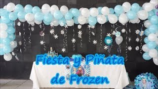 ❄Fiesta y Piñata de Frozen❄ Frozen Party 