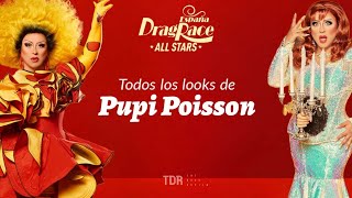 Todos los looks de Pupi Poisson en Drag Race España All Stars 💫 #DragRace