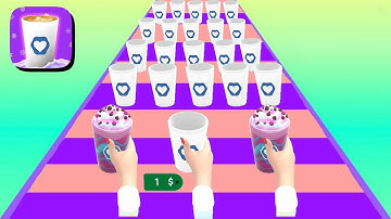 Coffee☕☕ stack!new mobile game All levels Android iOs walkthrough gameplay