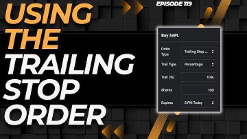HOW TO USE THE TRAILING STOP ORDER
