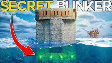 Rust - I built a SECRET underwater BUNKER