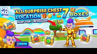 I Found ALL 7 Secret Surprise Chests in PK XD! 😱 (New Update)