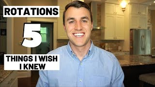 5 THINGS I WISH I KNEW BEFORE ROTATIONS | PA SCHOOL