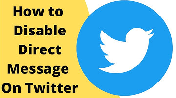 How to Disable Direct Messages On Twitter || 2021