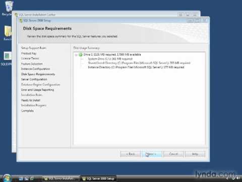 Installing SQL Server 2008 Express.mov