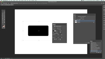 Live shapes and changing to a regular shape in Photoshop tutorial
