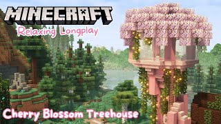 Minecraft Longplay | Cherry Blossom Tower House (no commentary) by Lelith Longplays 7,396 views 1 month ago 7 hours, 47 minutes