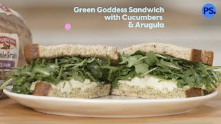 Green Goddess Sandwich | Quick & Easy 5-Minute Meal | POPSUGAR Food
