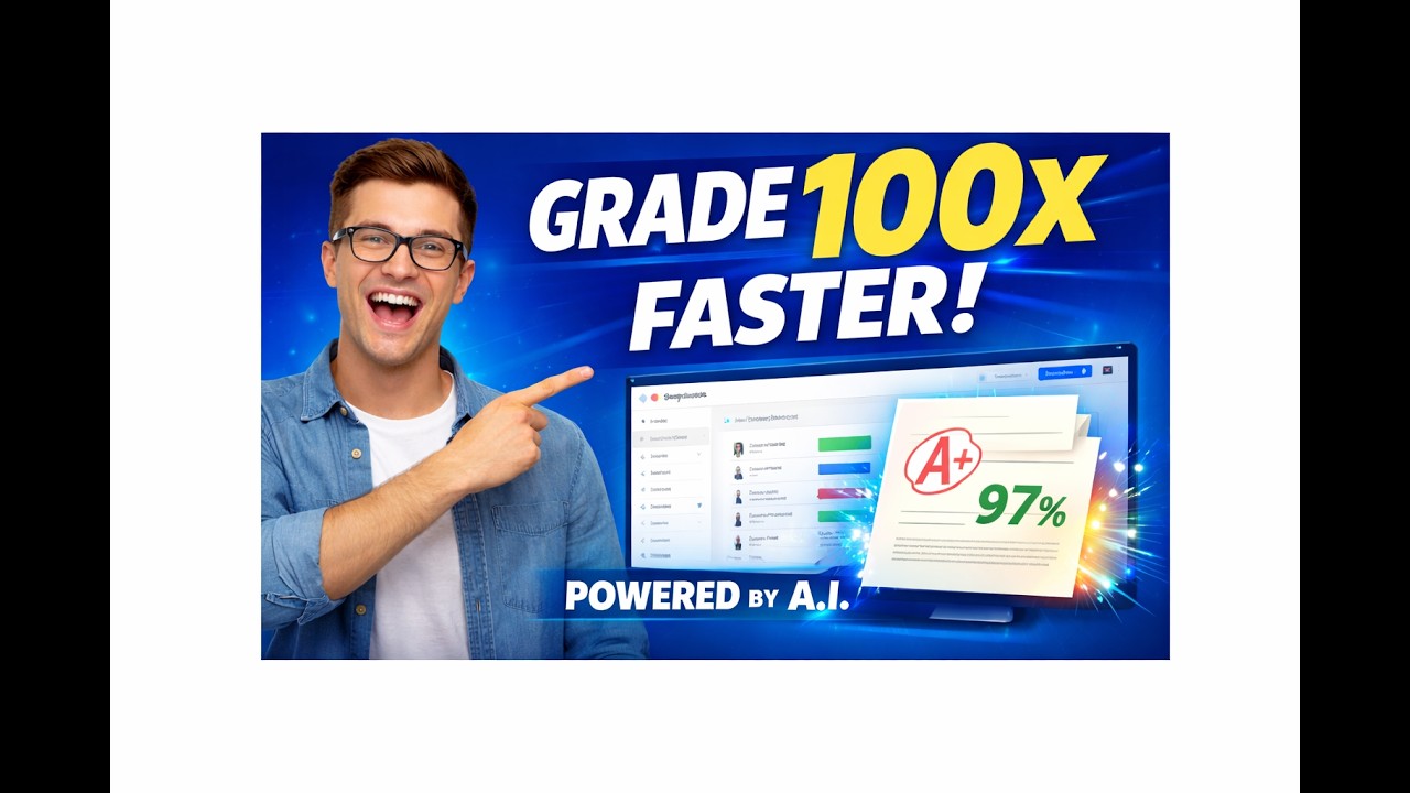 ⁣AI Grading Tool for Teachers | Grade Homework & Exams 100x Faster