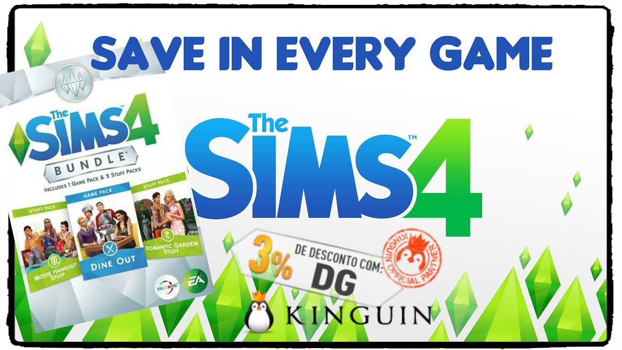 Kinguin - The Sims 4: Bundle Pack 3 EA Origin CD Key (Save Money in ...