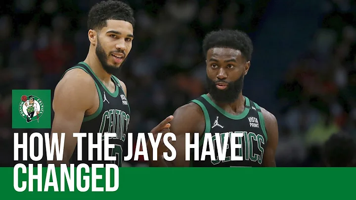 How Jayson Tatum & Jaylen Brown have grown as lead...