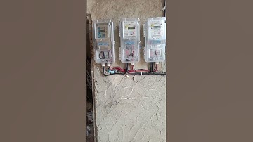 Delivery and fixing of new prepaid electricity meters in Ghana #prepaid #meter