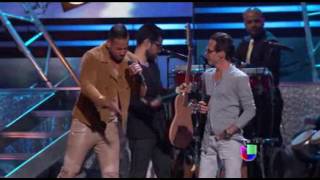 Marc Anthony y Romeo Santos 'Yo También' LIVE al 'Premio lo Nuestro 2015'