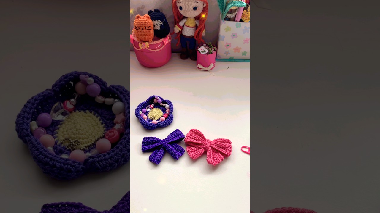 Paso a paso en mi canal  😲🎀 ✨ #crochet #hechoamano #tejedoras
