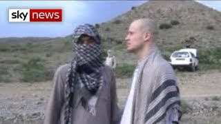 Taliban Video Shows Bowe Bergdahl Handover To US In Afghanistan screenshot 5