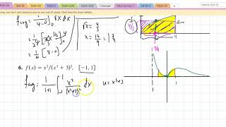 Math 5A Section 5.5 Average Value of a Function