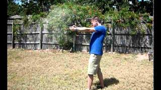 Pistol Muzzle Flash