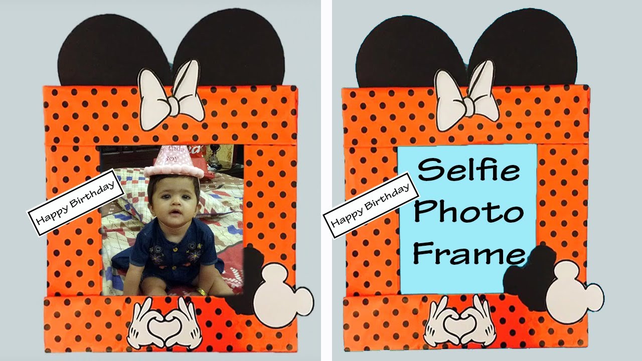 Easy Selfie Photo Frame for Birthday Party Selfie Frame for Birthday