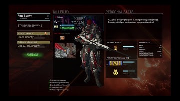 PlanetSide 2 Max Crash