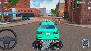 City Taxi Sim 3D — реалистичные игры для вождения автомобилей на Android iOS, геймплей №66 screenshot 4