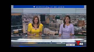 NOTICIERO TELMUNDO 48 EL PASO A LAS 4 NEW SET 6.21.23