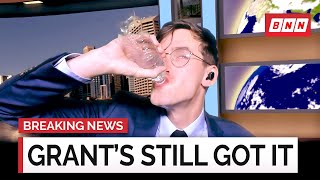 Grant Anthony O'Brien Has a Mouthful of Water | Breaking News