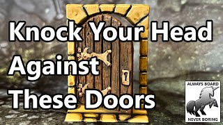Advanced Heroquest Doors - How to Paint the Doors (and Trying Not to Break Them) | The AHQ Project