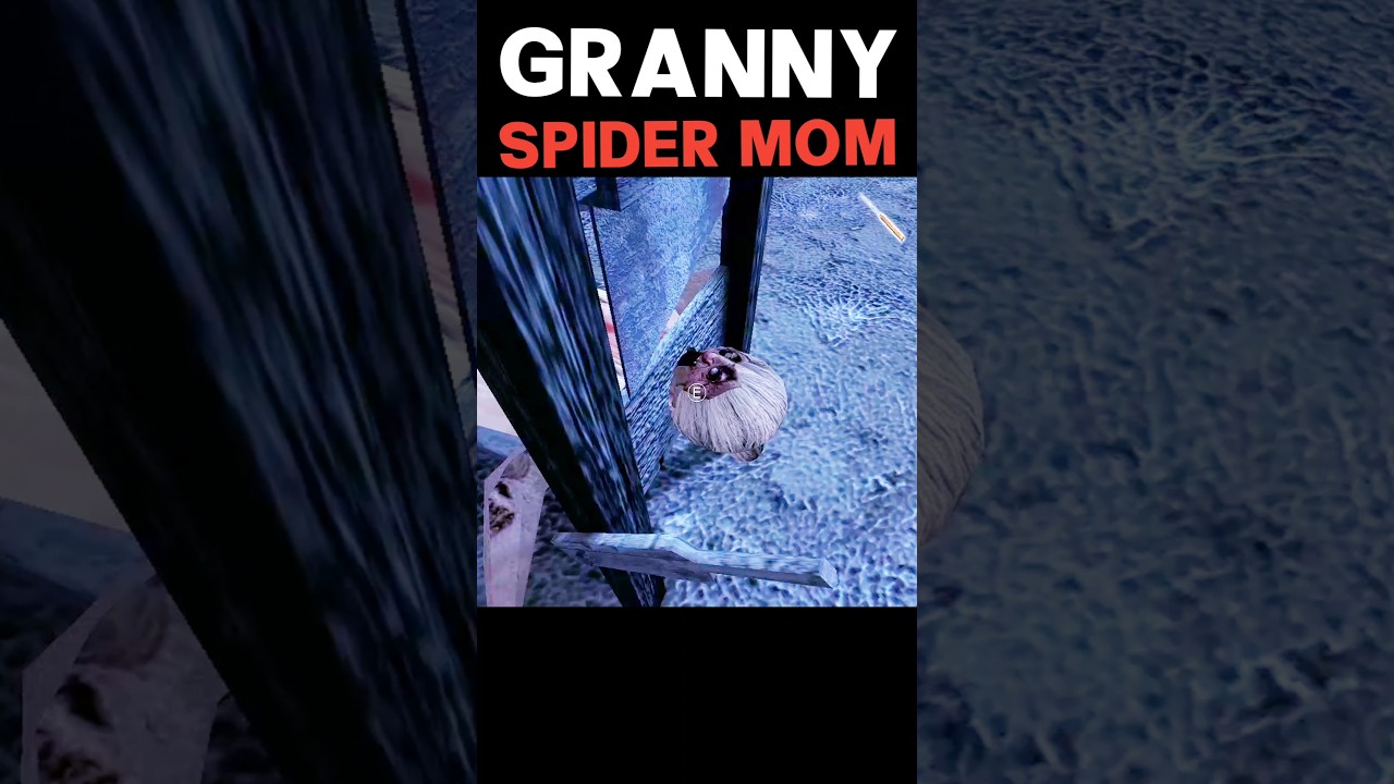 Granny spider mom kill😱📈📈