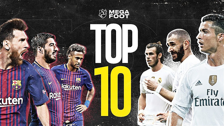 TOP 10 des Meilleurs Trios d'Attaque du Foot !