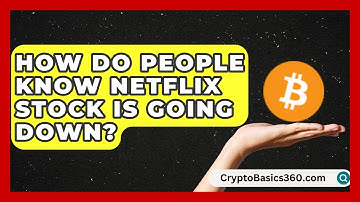 How Do People Know Netflix Stock Is Going Down? | Stock and Options Playbook