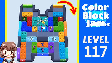 Color Block Jam Level 117 Solution Walkthrough