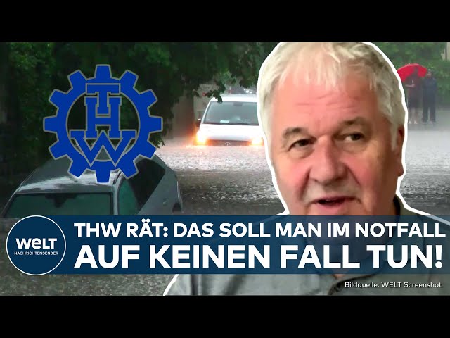 aktuell - THW bereitet sich auf Unwetter vor