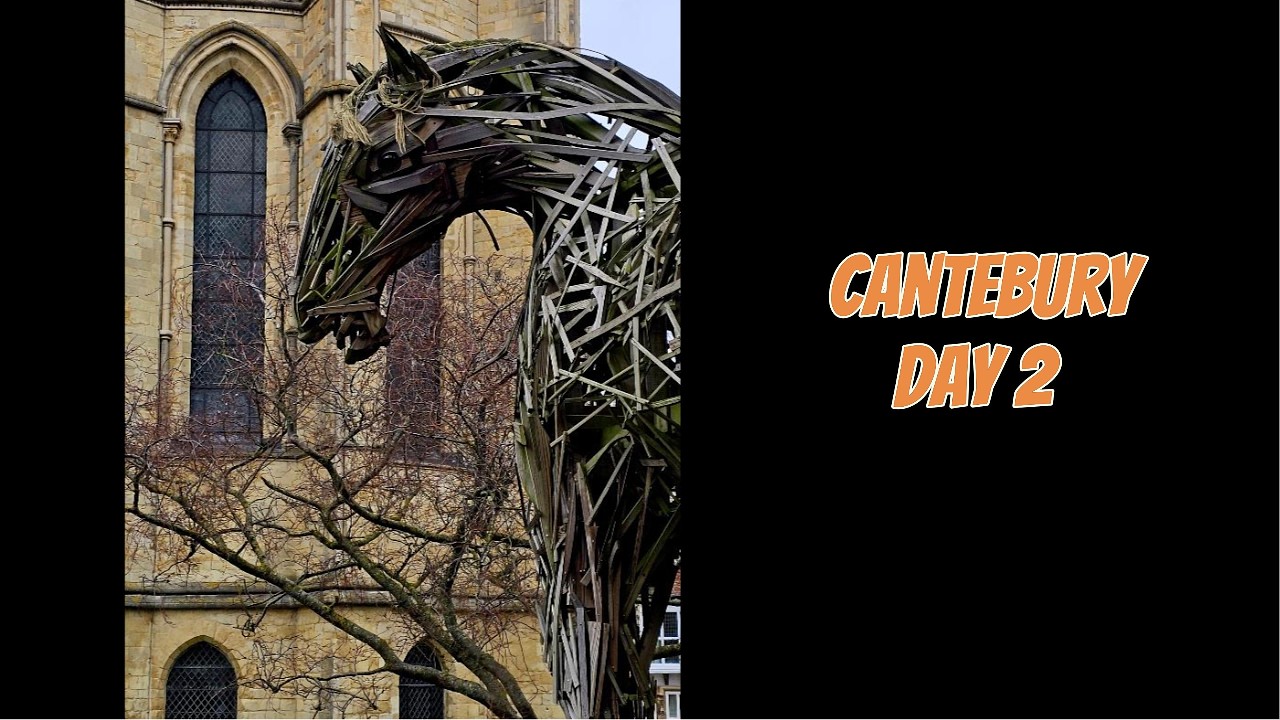 day 2 of our visit to cantebury #history #cathedral #cantebury #travel #vanlife #motorhome