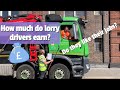 How much do lorry drivers earn? Do they like their jobs? We ask them!