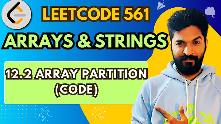 561.2 Array Partition (Code) | #12 | Array And String Playlist | #leetcode #dsa