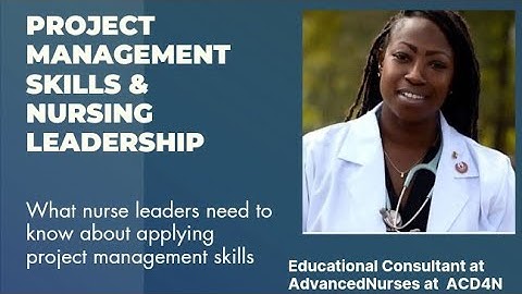 Nursing Leadership & Project Management Skills. Download "My Transition Journal". Link below.