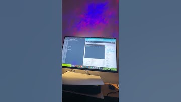 Space nebula when coding, get in the FLOW #ai #coding #deeplearning