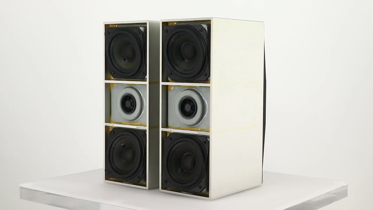 Bang and Olufsen Beovox CX100 - Silver - YouTube