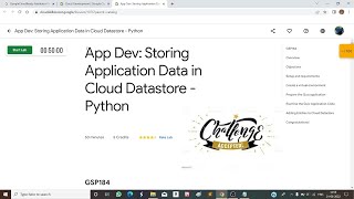 App Dev Storing Application Data in Cloud Datastore   Python || Qwiklabs Solution ||