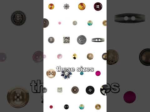 كيفية تحديد مقاسات الأزرار مع جدول مقاسات الأزرار من  