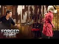 Forged in Fire: HUGE Revolutionary War Spontoon PULVERIZES the Final Round (Season 7) | History