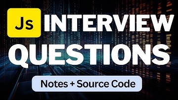 Top 40+ JavaScript Interview Questions & Answers (With Notes) in Hindi | Freshers to Seniors (2025)
