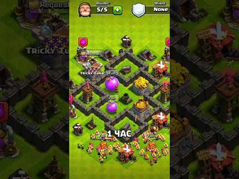 Сколько нужно времени, чтобы пройти Клеш оф Кленс? #clashroyale #клешофкленс