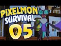 Leveled up  pixelmon server survival day 5