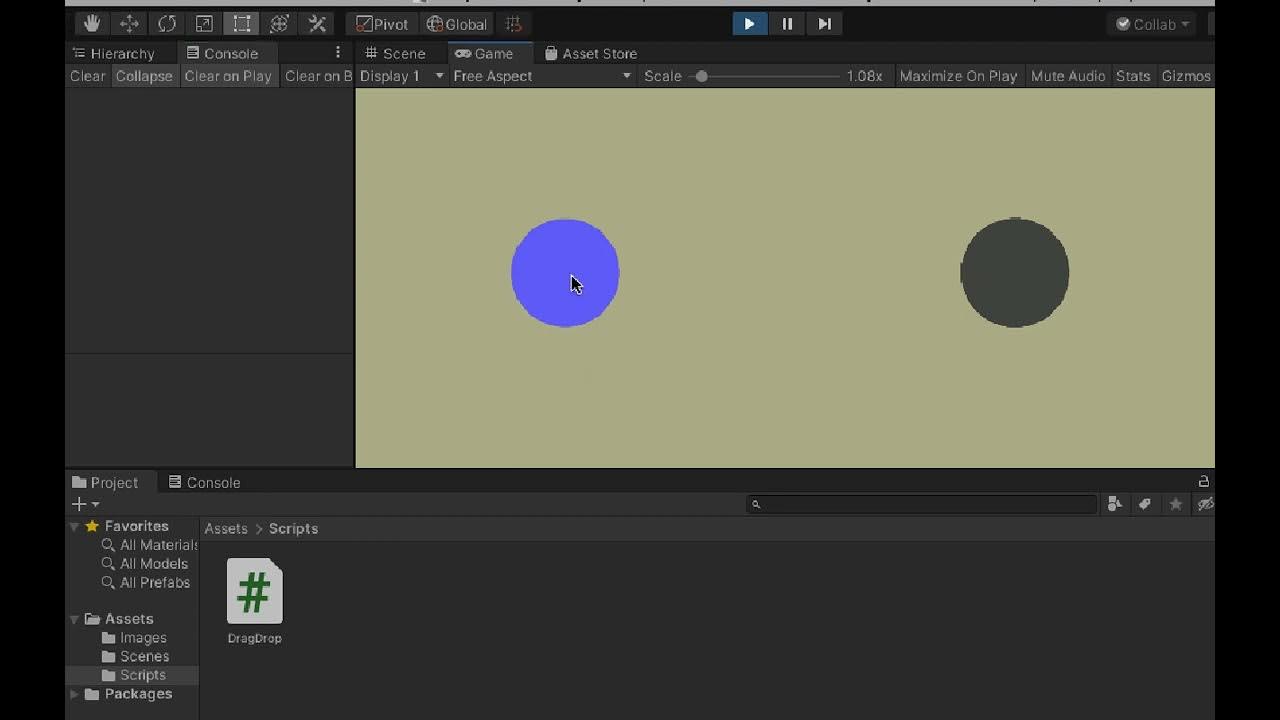 Unity - Drag Drop (Arrastar e Soltar) - YouTube