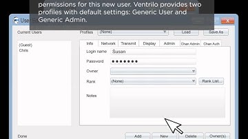 Tutorial: Creating Registered Users in Ventrilo