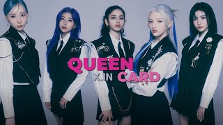Queen Card by X.IN