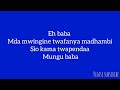 Ibraah_-_Tusamehe_(Official Lyrics Video)