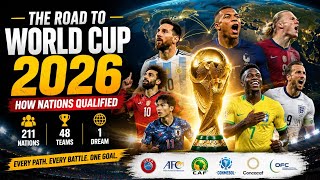 How Nations Qualified for FIFA World Cup 2026  The Road to 48 Teams  #FIFAWorldCup2026 #fifawcq #dai