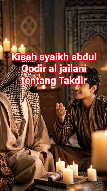 kisah Syaikh abdul Qodir al jailani tentang takdir#kisah#fypppp